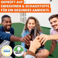 Preview: Rasenteppich Kunstrasen Beige Drainage-Noppen Outdoor Balkon Preview: Rasenteppich Kunstrasen Beige Drainage-Noppen Outdoor Balkon