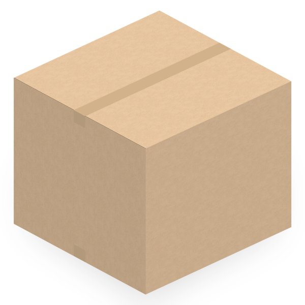 Faltkarton 644 x 629 x 538 mm