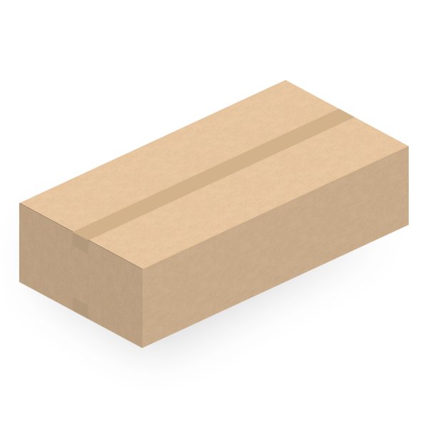 Faltkarton 800 x 400 x 200 mm (2-wellig)