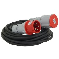 CEE-Verlängerungskabel Starkstrom 32A 400V 5-polig 5x2,5mm² Phasenwender 20m CEE-Verlängerungskabel Starkstrom 32A 400V 5-polig 5x2,5mm² Phasenwender 20m