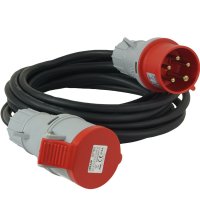 Aperçu: CEE-Verlängerungskabel Starkstromverlängerung 16A 400V 5-polig 5x2,5mm² 2m Aperçu: CEE-Verlängerungskabel Starkstromverlängerung 16A 400V 5-polig 5x2,5mm² 2m