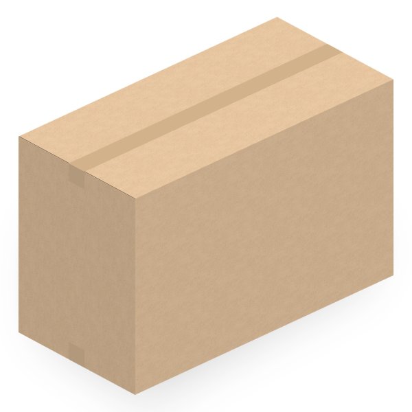 Faltkarton 780 x 380 x 500 mm (2-wellig)