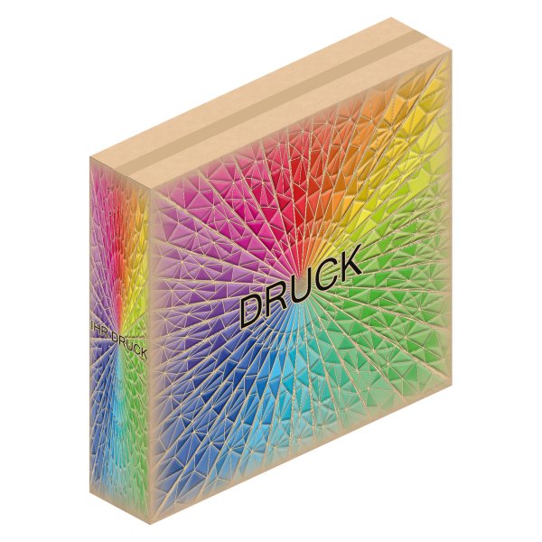 Faltkarton 915 x 200 x 750-860 mm mit Digitaldruck