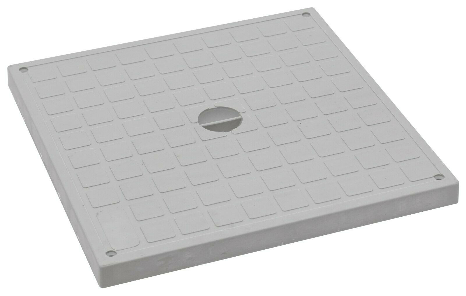 ELS Elektrotechnika Revisieschacht, IP55, 300 x 300 mm, met schachtafdekking, hofafvoer, controleschacht met 6 x aansluitmogelijkheden, deksel, tuin, straat, bouwplaats
