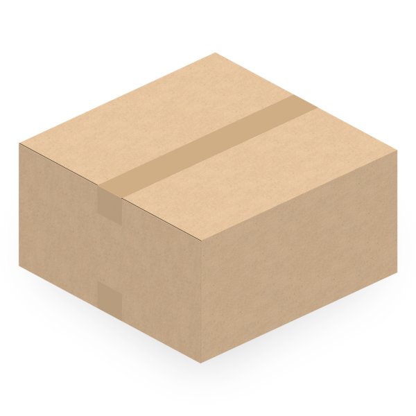 Faltkarton 380 x 380 x 200 mm (2-wellig)