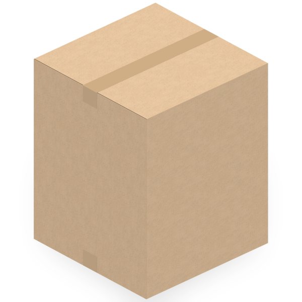 Faltkarton 400 x 400 x 500 mm (2-wellig)