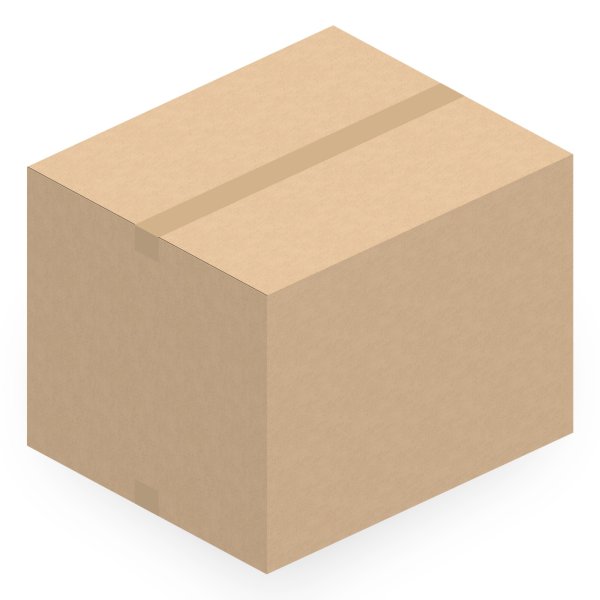 Faltkarton 650 x 550 x 500 mm (2-wellig)