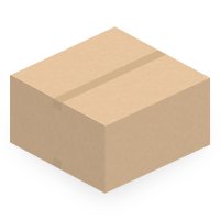 Faltkarton 640 x 625 x 330 mm (2-wellig)