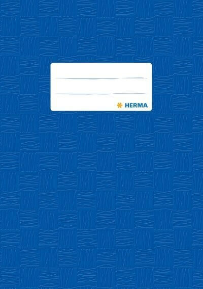 HERMA 7423 2500x Heftschoner PP A5 gedeckt/dunkelblau