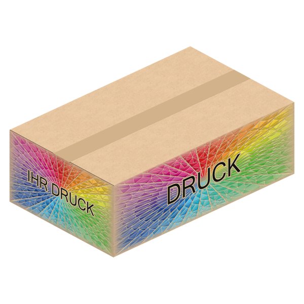 Faltkarton 450 x 280 x 150 mm (2-wellig) mit Digitaldruck