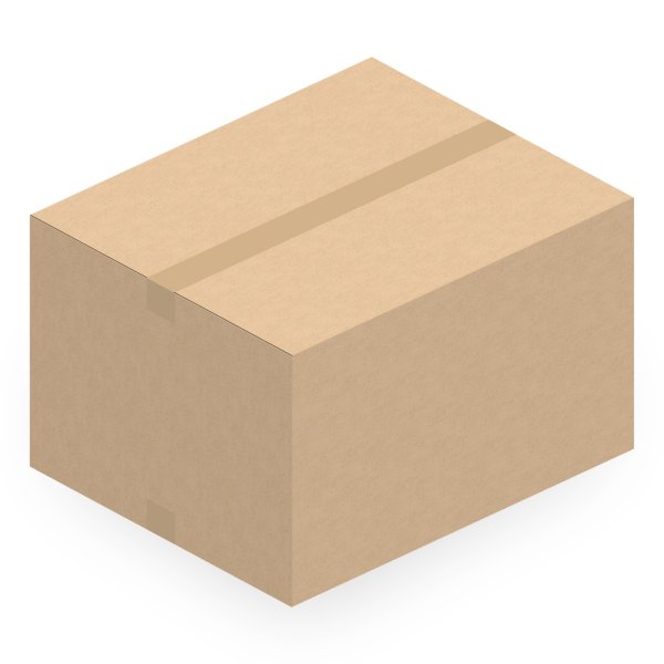 Faltkarton 580 x 480 x 360 mm (2-wellig)