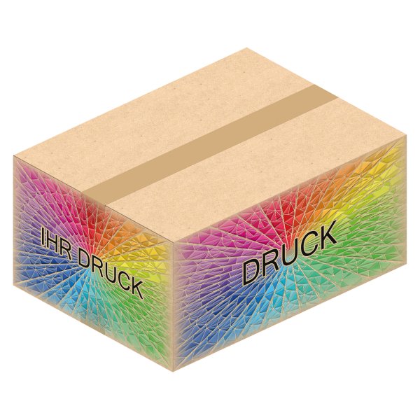 Faltkarton 392 x 292 x 184 mm (2-wellig) mit Digitaldruck