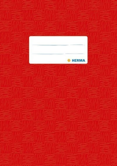 HERMA 7422 2500x Heftschoner PP A5 gedeckt/rot