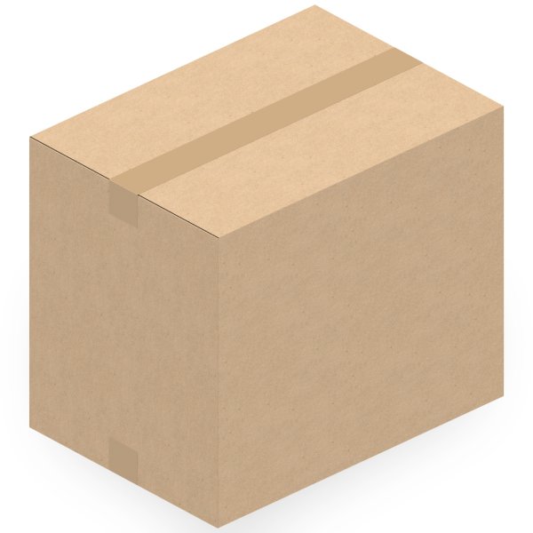 Faltkarton 350 x 250 x 300 mm (2-wellig)
