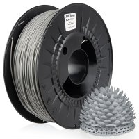 Midori® 3D PLA Filament 1,75mm 1kg Spule Silber RAL9006