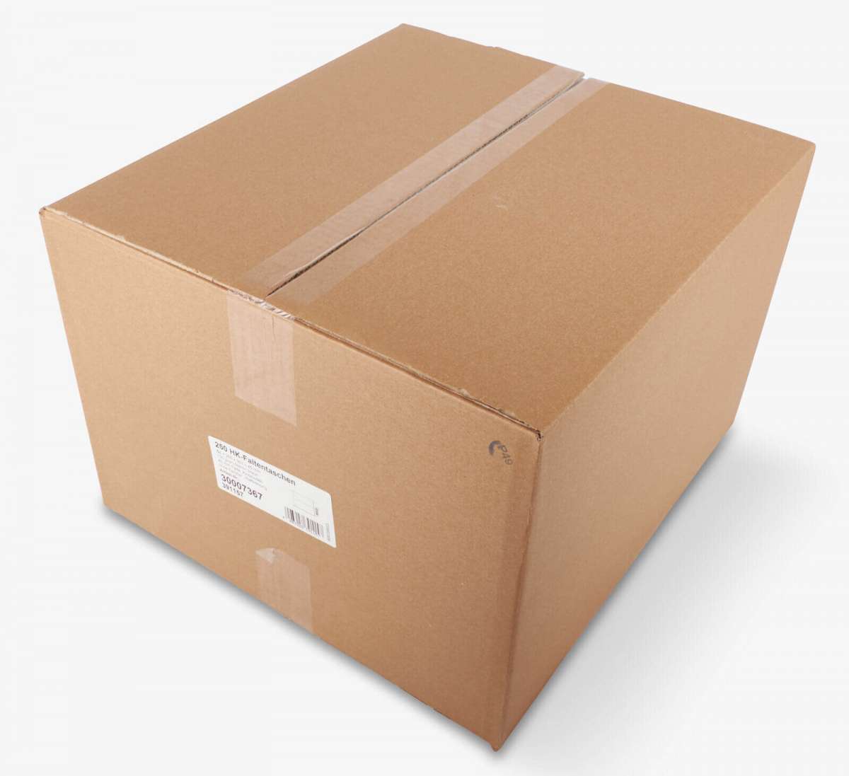 50 Faltentaschen Versandtaschen DIN B4, Mit 4 Cm Falte & Stehboden, Braun, 250x353 Mm, 130 G/m²