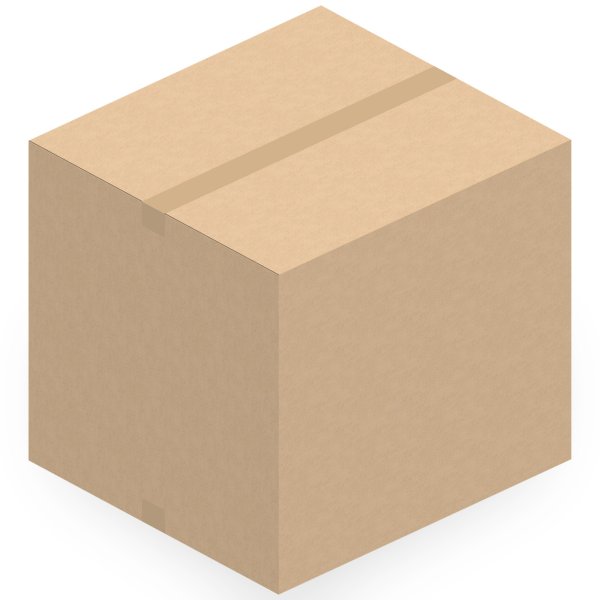 Faltkarton 650 x 600 x 600 mm (2-wellig)