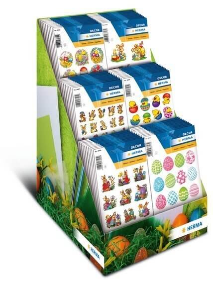 HERMA 3047 Display Sticker DECOR Ostern 2013 Papier 60 Pack.