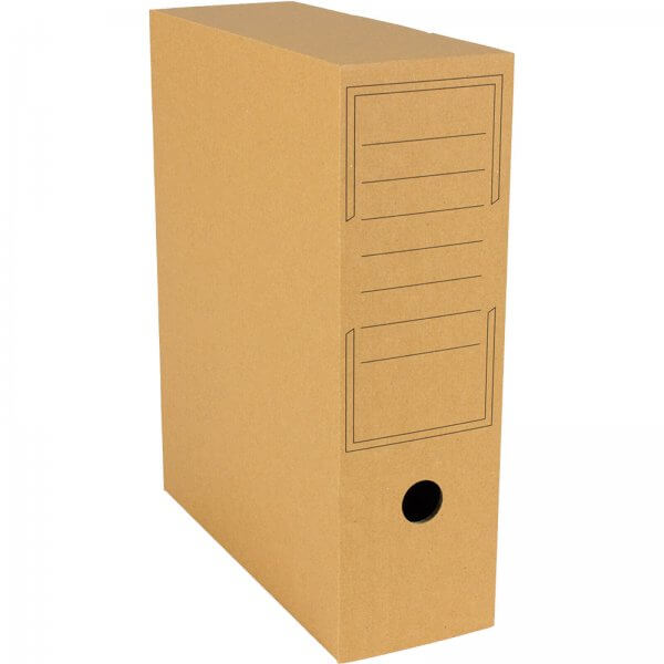 Archiv-Ablagebox 319 x 94 x 257 mm Braun