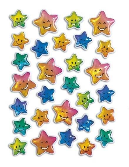 HERMA 5219 10x Sticker MAGIC Sterne Stone