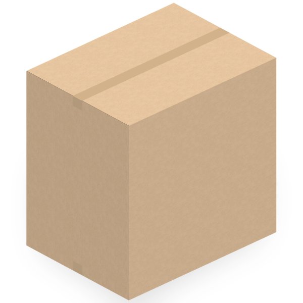 Faltkarton 800 x 600 x 800 mm (2-wellig)
