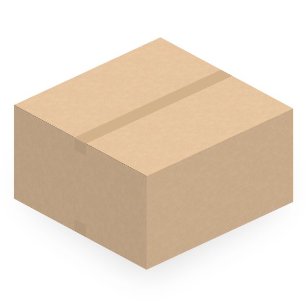 Faltkarton 644 x 629 x 338 mm