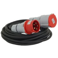 CEE-Verlängerungskabel Starkstromverlängerung 32A 400V 5-polig 5x2,5mm² 15m CEE-Verlängerungskabel Starkstromverlängerung 32A 400V 5-polig 5x2,5mm² 15m