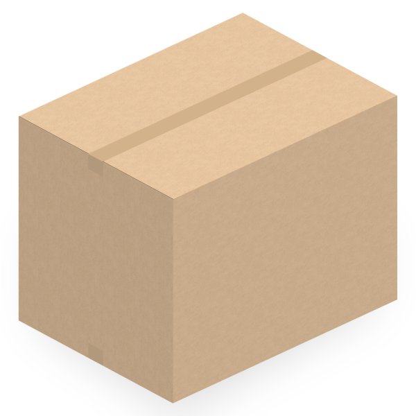 Faltkarton 780 x 580 x 600 mm (2-wellig)