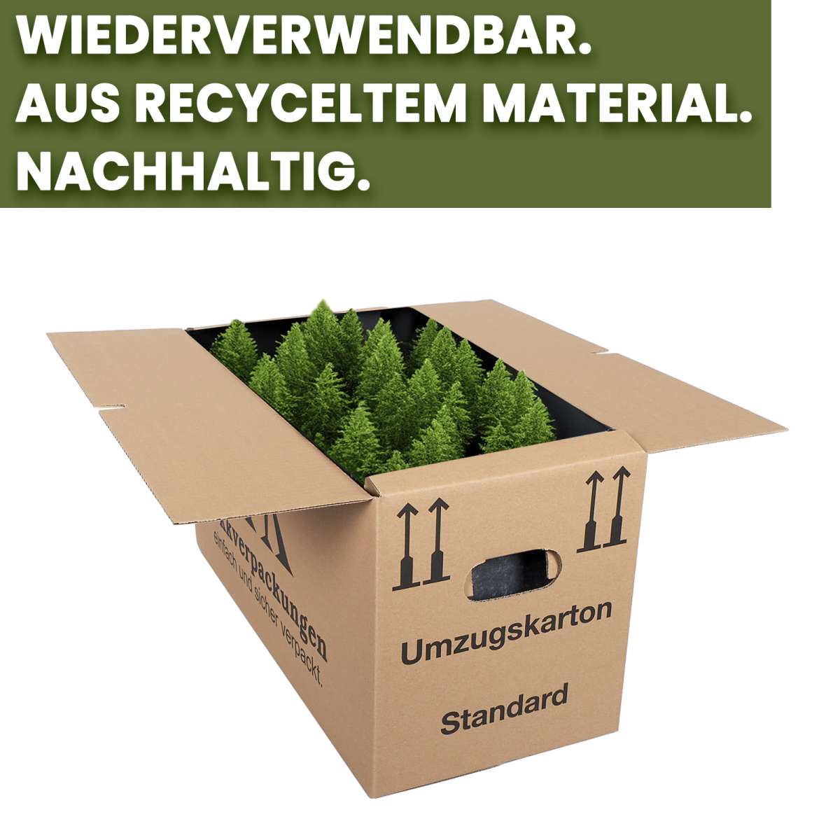 Mituso 10x Umzugskartons 600 X 330 X 350 Mm Bis Zu 40 Kg