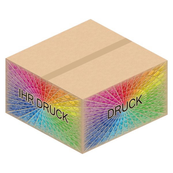 Faltkarton 644 x 629 x 338 mm mit Digitaldruck