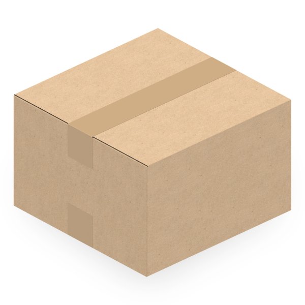 Faltkarton 186 x 186 x 120 mm (2-wellig)