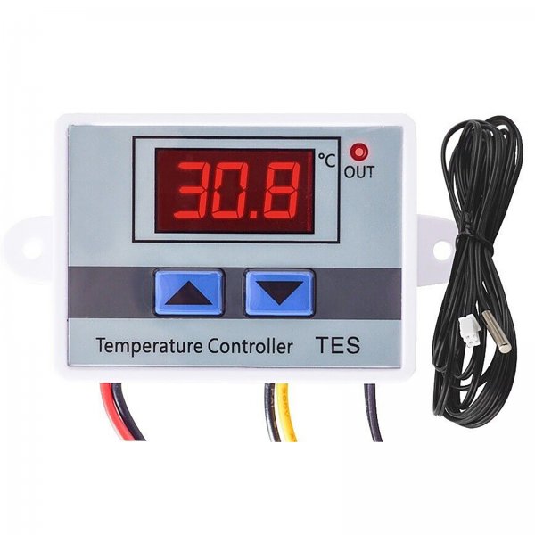 Temperaturregler digital LED Thermostatregler Temperaturregelmodul 230V