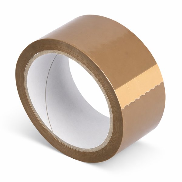 PP Klebeband 50 mm Leise (braun)