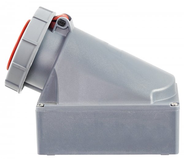 CEE-Wandsteckdose Aufputz IP67 63A 5-polig 3P-N-E-P 415V Schraubanschluss
