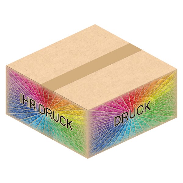 Faltkarton 292 x 292 x 134 mm (2-wellig) mit Digitaldruck
