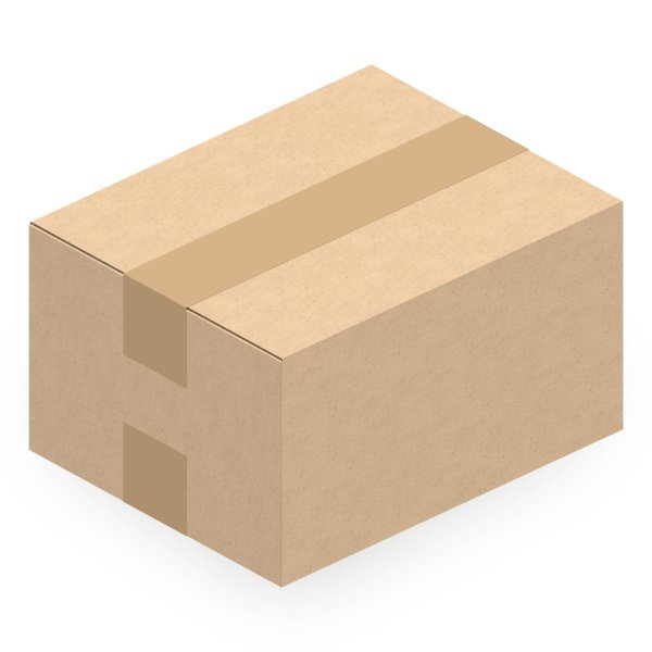 Faltkarton 242 x 192 x 124 mm (2-wellig)