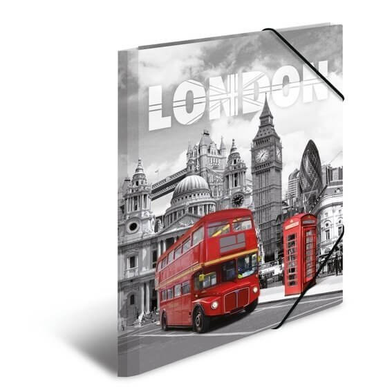 HERMA 7264 3x Sammelmappe A4 PP London