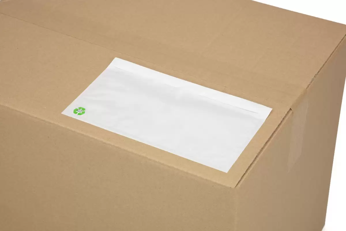 1000 Lieferscheintaschen Pergamin Papier DIN lang transparent