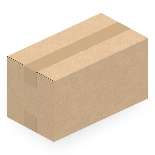 Faltkarton 234 x 124 x 118 mm Weiß