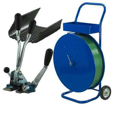 2000 Verschlusshülsen 16mm - Für PP/PET Band Verschlussklammern