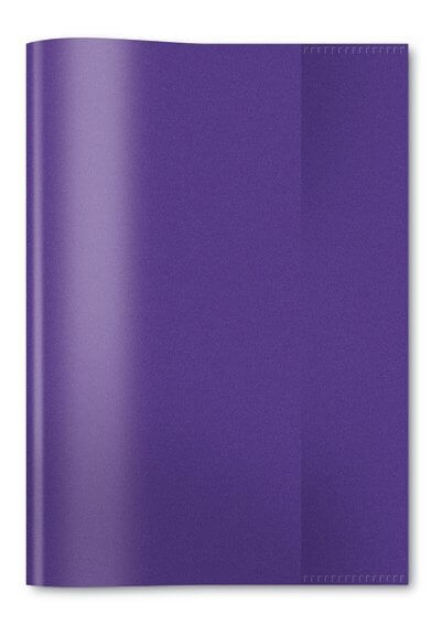 HERMA 7486 2500x Heftschoner PP A5 transparent/violett
